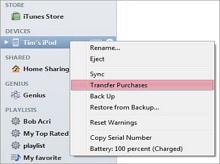 ipod to ipad contact transfer