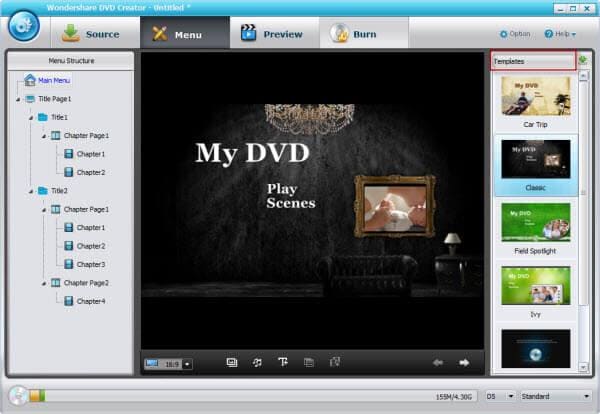 transfer mov to dvd