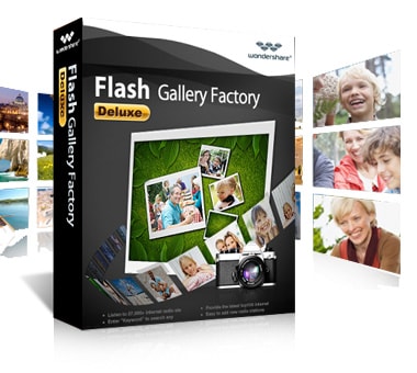Download Wondershare Flash Gallery Factory Deluxe 2.15 with Crack Free