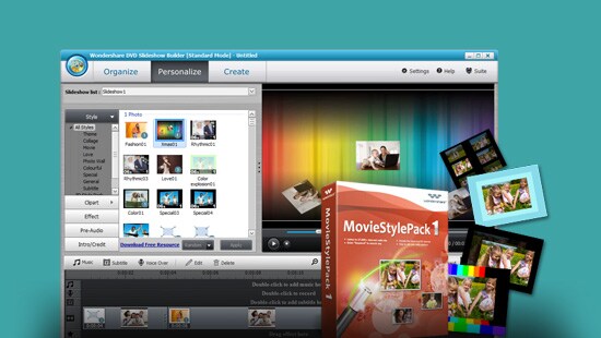 Wondershare Movie Style Pack Volume One feature image