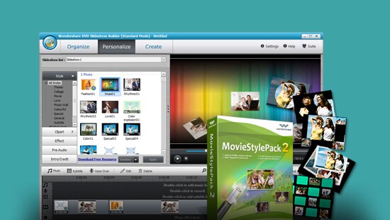 Wondershare Movie Style Pack Volume Two feature image