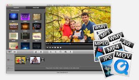 Import & Edit Virtually any Format Video, Audio or Photo 