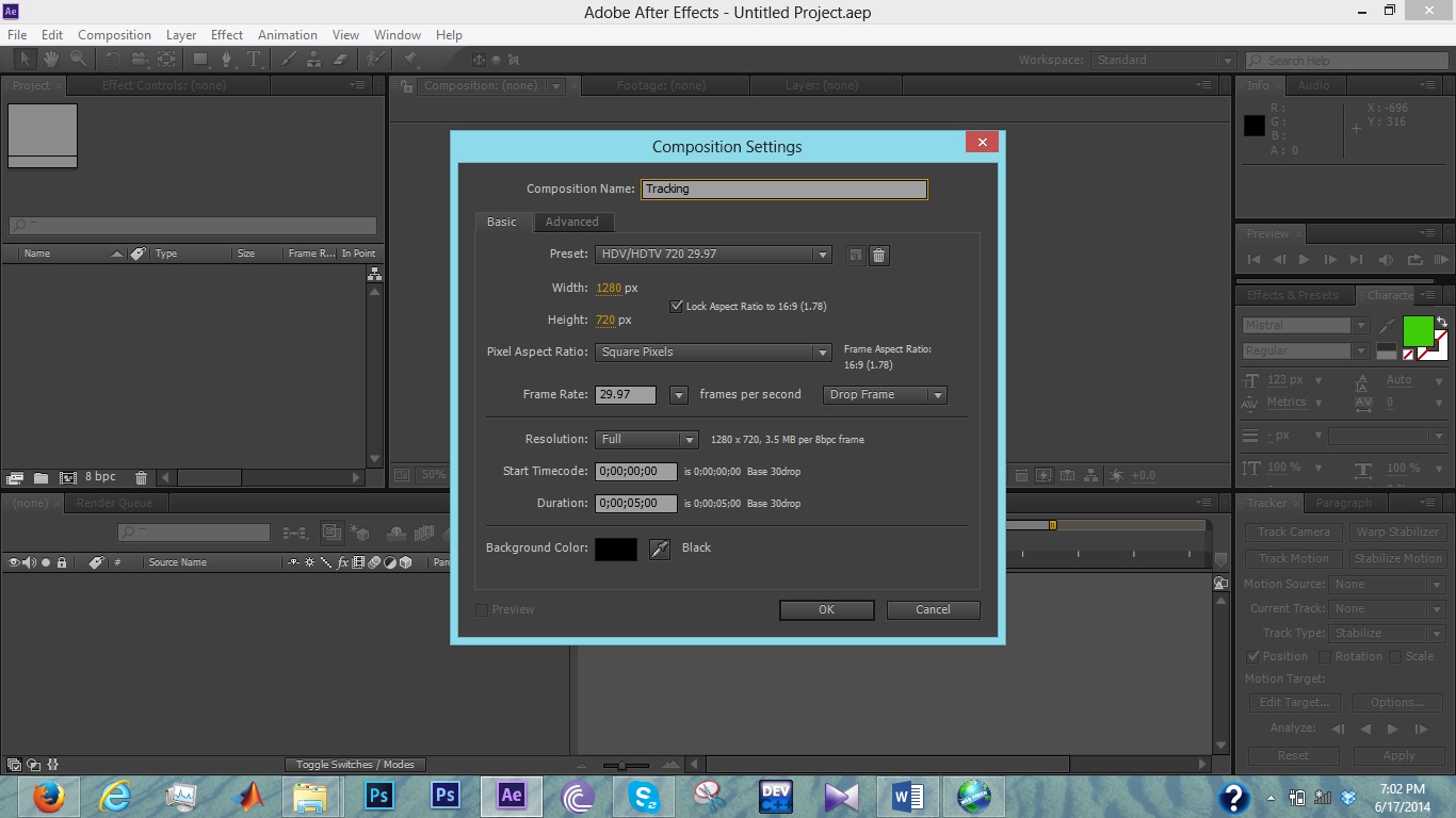 track motion in after effects