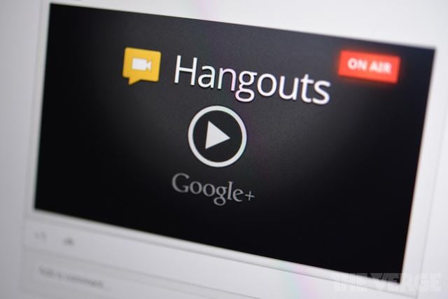 google plus live hangouts
