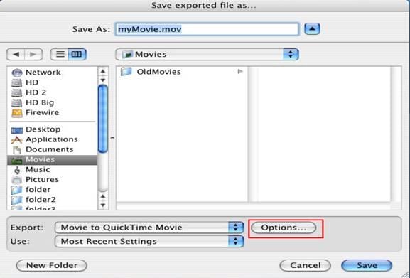 compress video with quicktime player pro