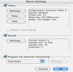 compress video with quicktime player pro