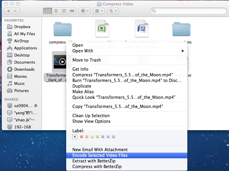 Compress a Video with QuickTime Pro