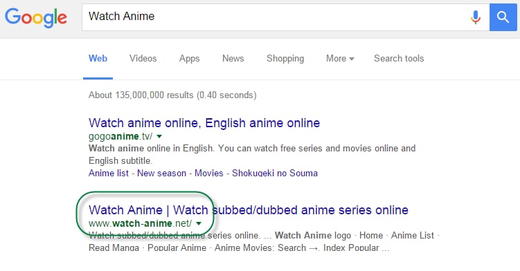 watch anime