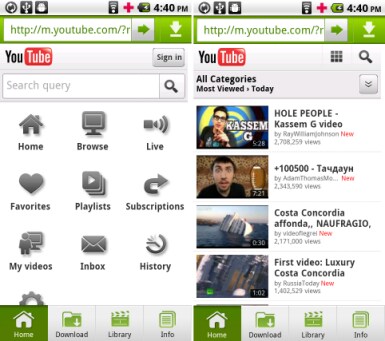 Top 5 YouTube music downloader for Android