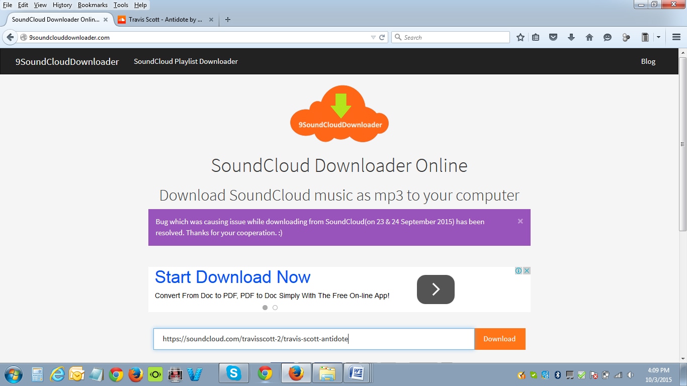 Best free Soundcloud downloader online 