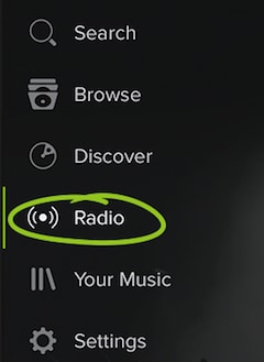 Enjoy yourself with Spotify Radio anytime and anywhere	