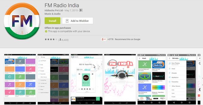 Radio apps