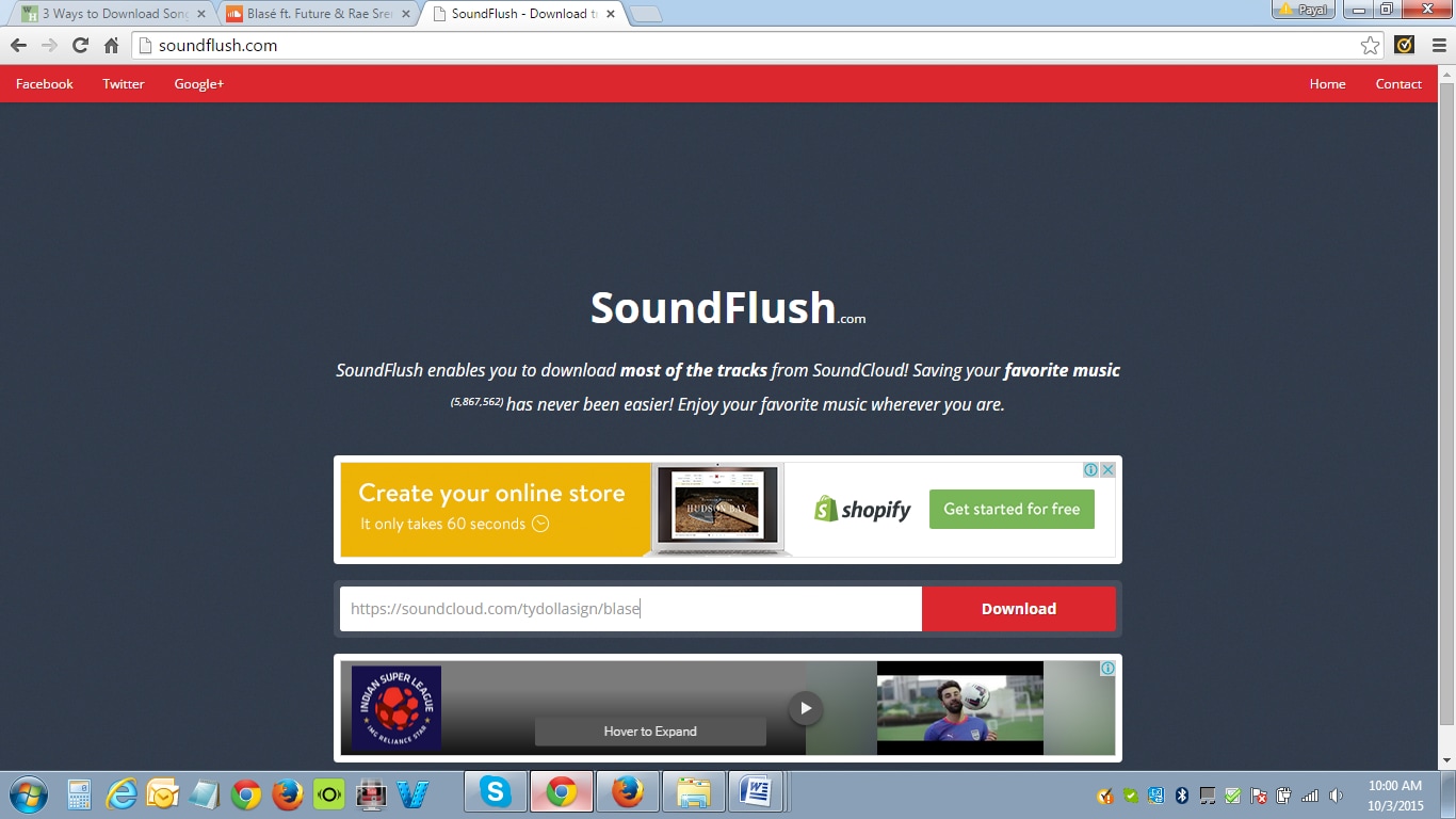 Download Soundcloud tracks from Soundcloud