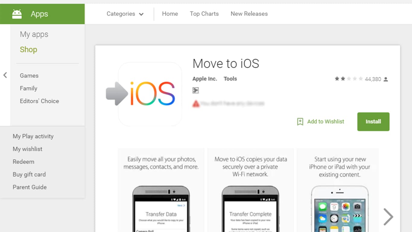The Move to iOS App: Is this the best way to move to iOS devices?