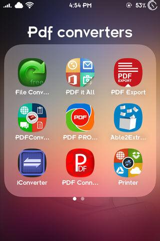 pdf converter iphone