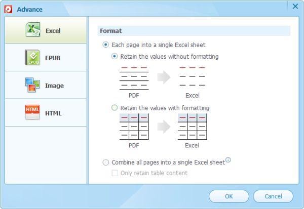 blue fox free pdf to excel converter.