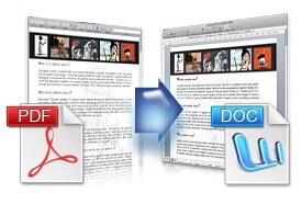 Convert PDF to Word on Mac