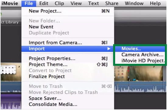 Solved: why can't my QuickTime video import to iMovie