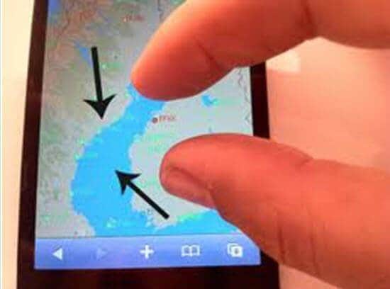 check iphone touchscreen