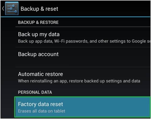 Securely wipe your Android tablet before selling it