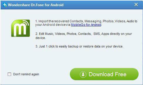 undelete text messages android