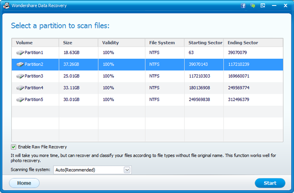 Partition Recovery