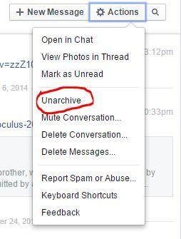Kako vratiti chat na facebooku