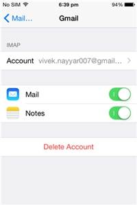 Delete Emails from iPhone