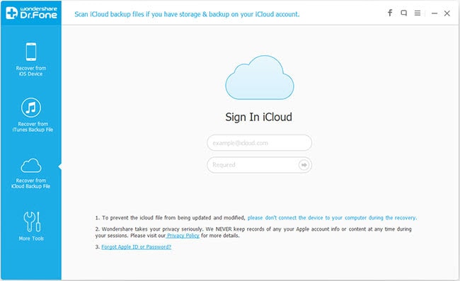 recover calendar from icloud