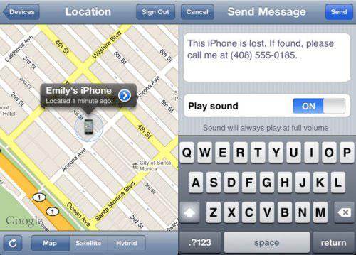 find lost iphone data