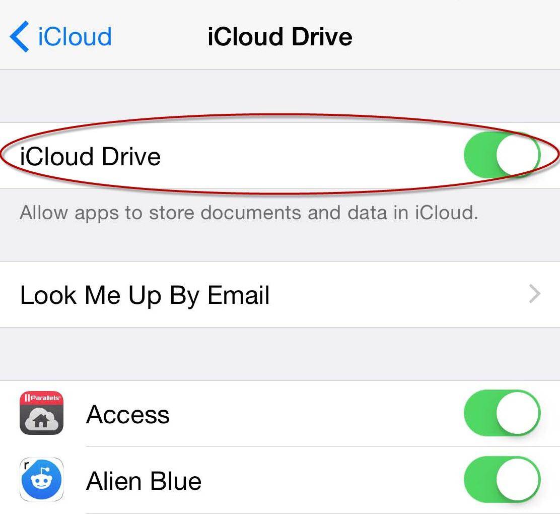 How to use and save documents in iCloud