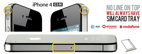 Mehr über das iPhone 4 GSM und das iPhone 4 CDMA