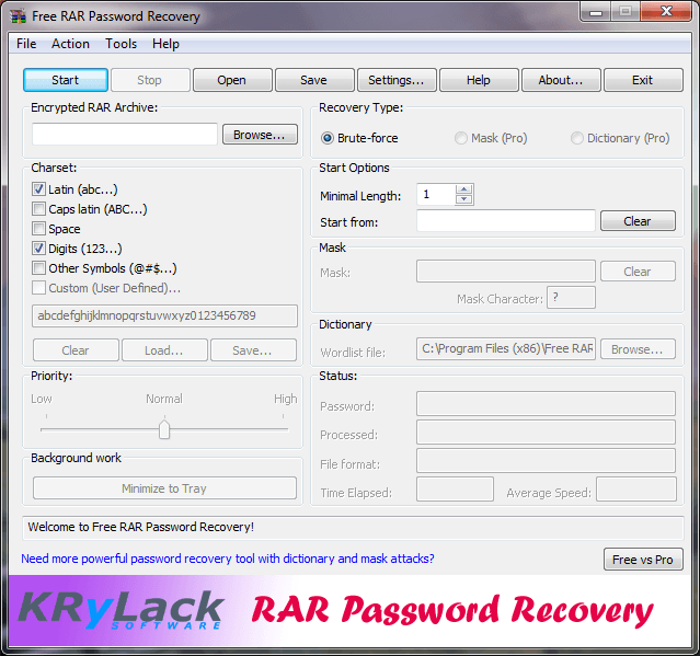 krylackrar password recovery main
