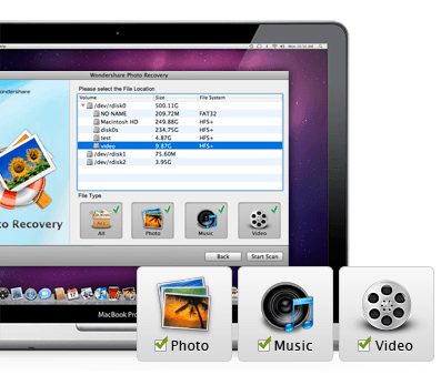 Photo Recovery for Mac
