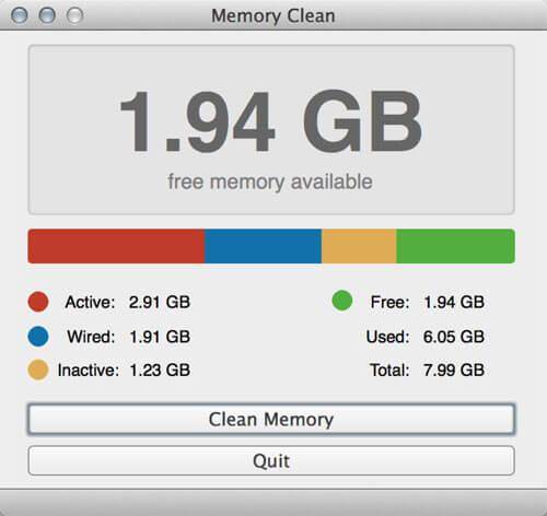 Clean Mac Memory