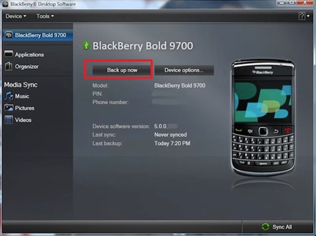How to backup and restore your BlackBerry SMS