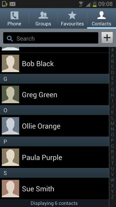 edit android contacts