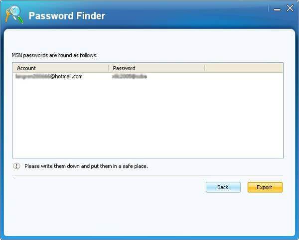 hotmail password crack