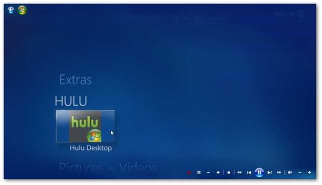 Hulu desktop