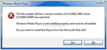 6 solutions for windows media player error c00d1199