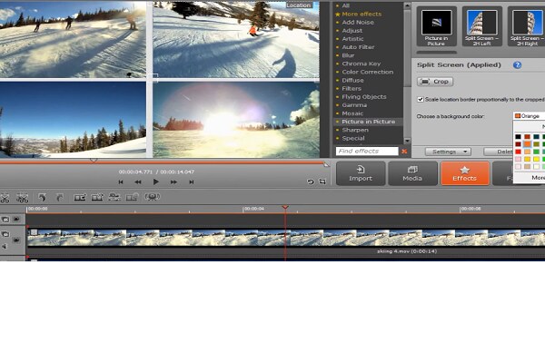 Final Cut Pro Split Screen on MAC