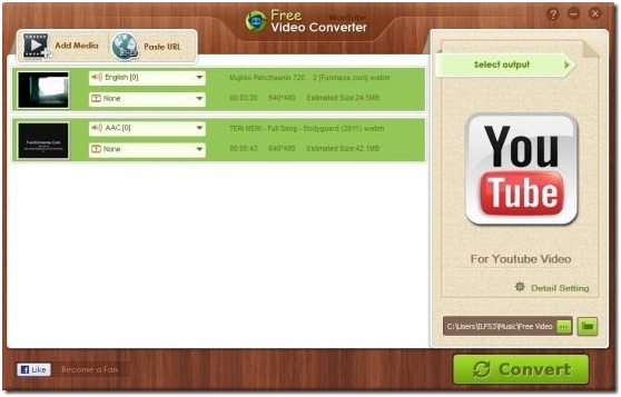 Top 35 Free youtube video converters 