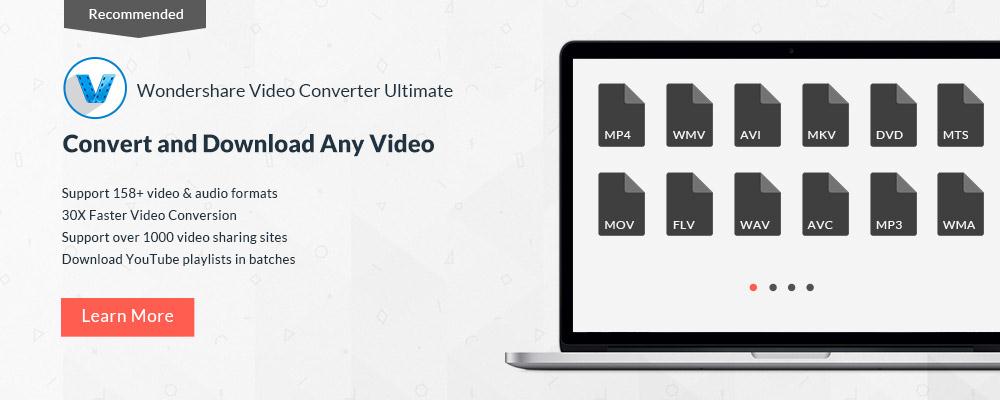 wondershare video converter ultimate