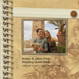 Wedding Memory Book Example