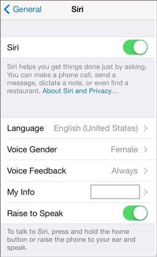 how to find siri on iPhone 5