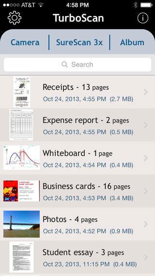 iphone pdf scanner