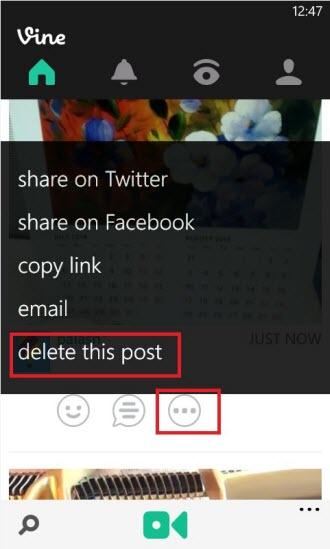 delete post