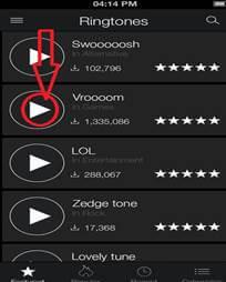 download ringtone from zedge-ios4