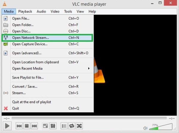stream video with vlc