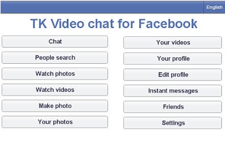 tk video chat for facebook